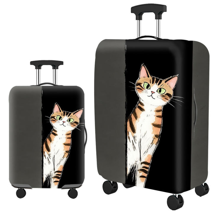 Unisex Hard-shell Suitcase with Playful Hedgehog Design Bowlift