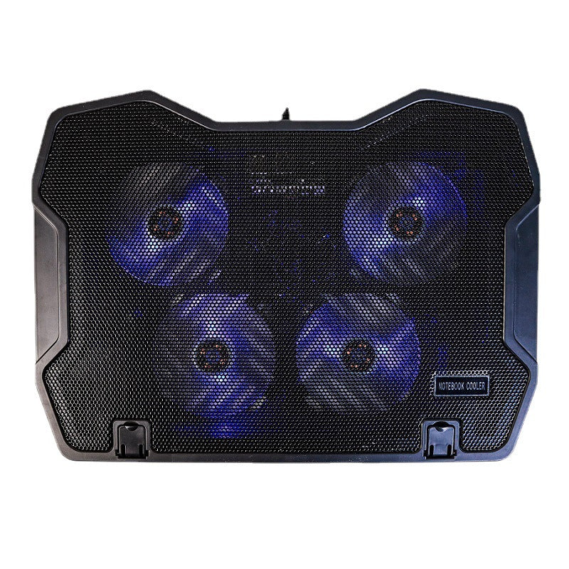Laptop cooler with quattro fans and RGB lighting Bowlift
