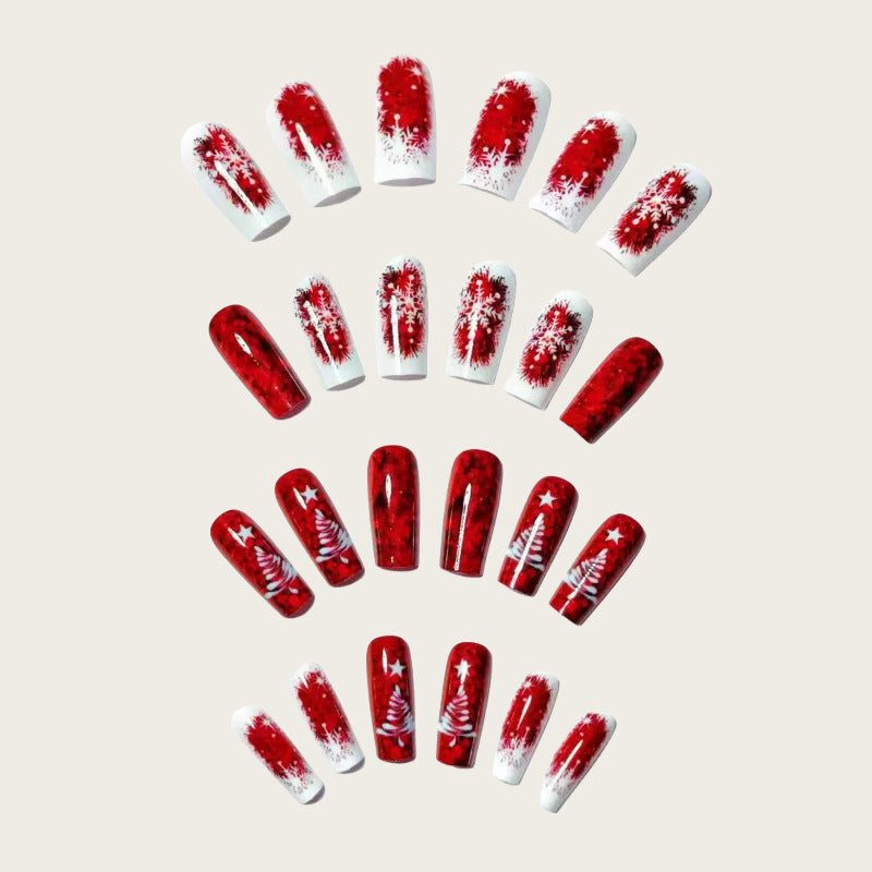 Creative Christmas Art Nails Bowlift