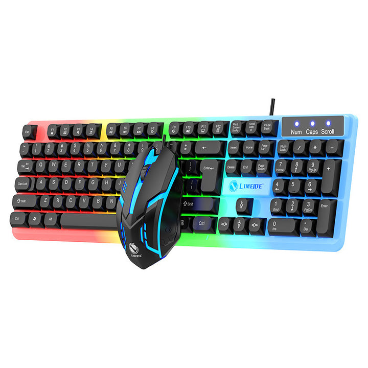 RGB Touch-Sensitive Gaming Keyboard with Precision Mouse Bowlift