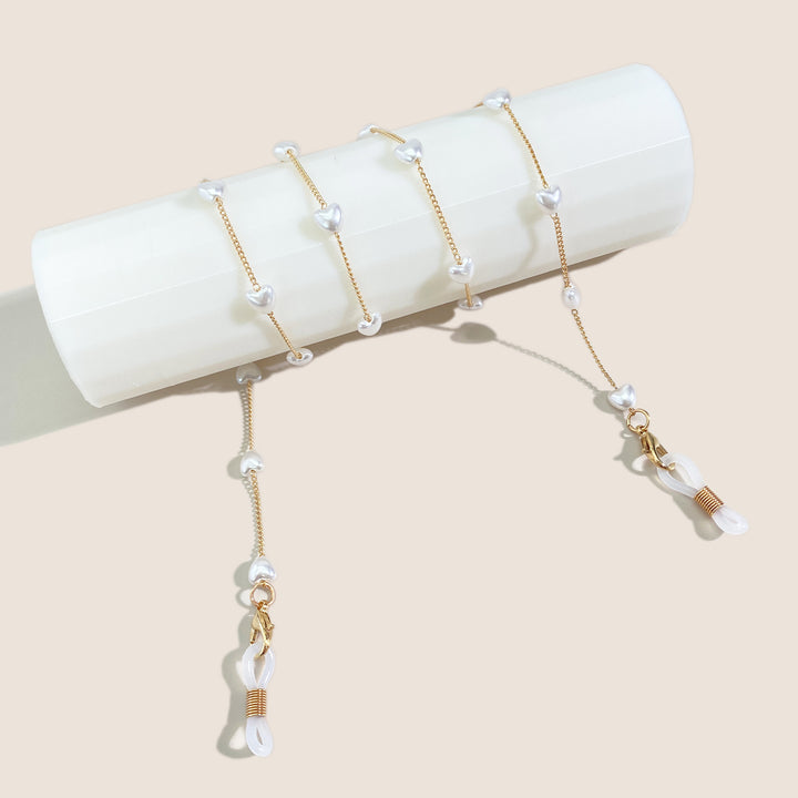 Pearl-Accented Eyewear Chain Bowlift