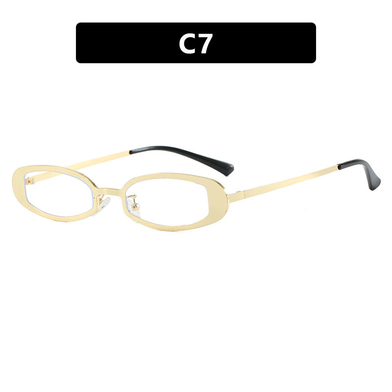 Women's fashionable optical glasses with elegant metal frame and fine accents Bowlift