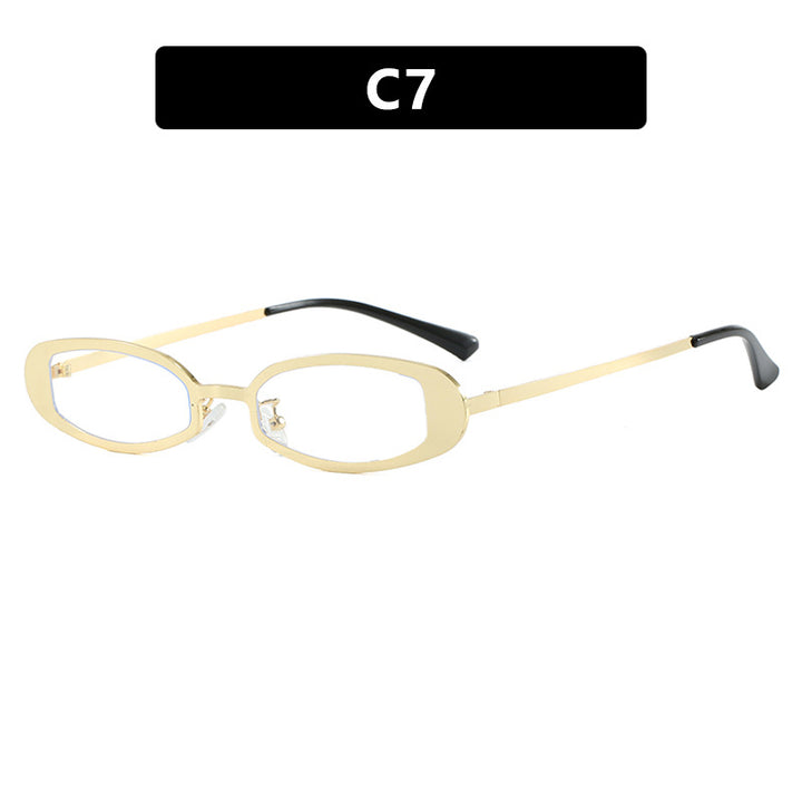 Women's fashionable optical glasses with elegant metal frame and fine accents Bowlift