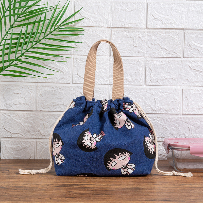 Drawstring Cat-Themed Storage Bag Bowlift