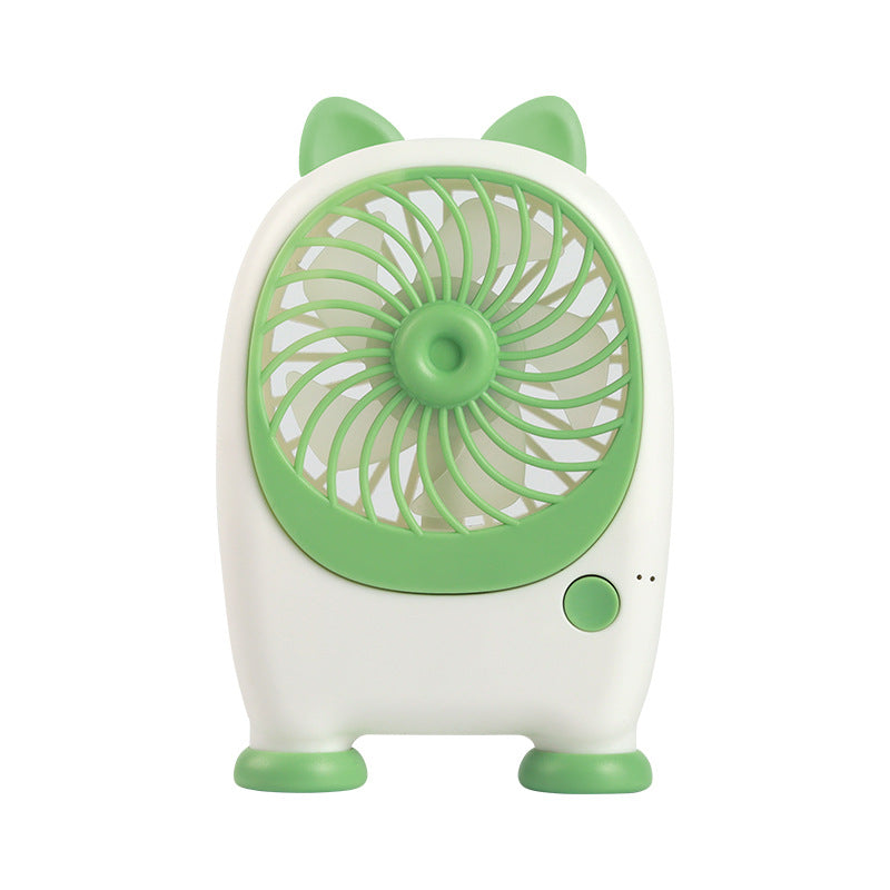 Women's portable handheld fan in playful rabbit design Bowlift