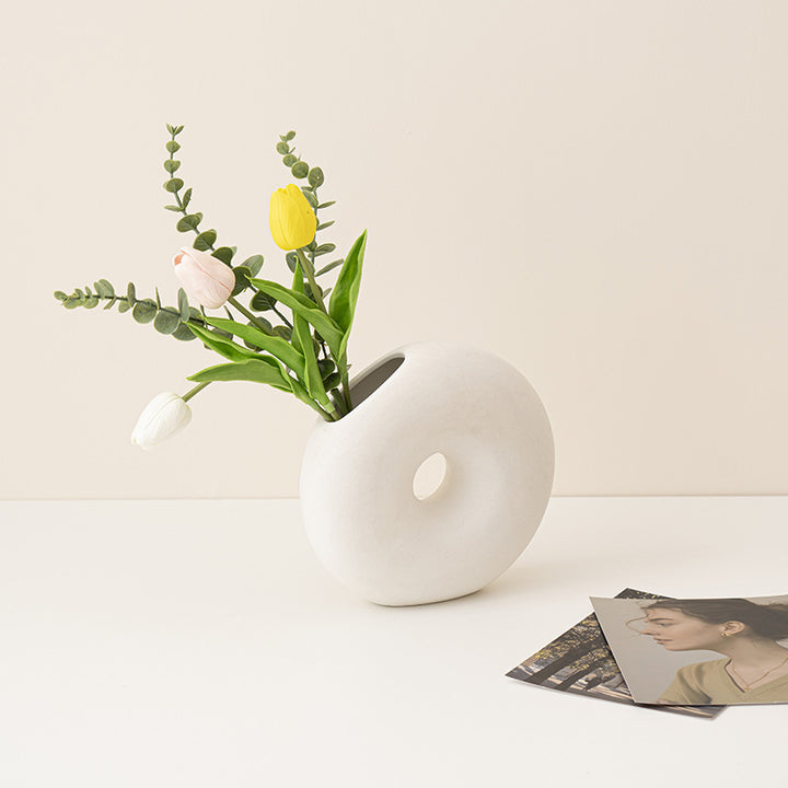 Modern Minimalist Ceramic Sculpture