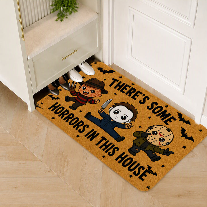 Horror-Themed Decorative Area Mat Bowlift
