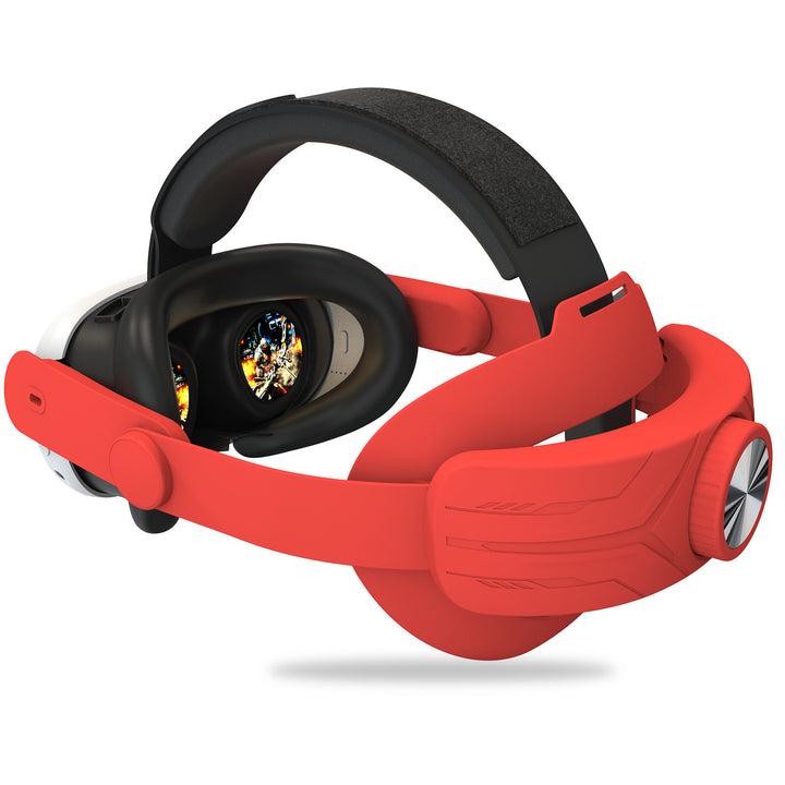 VR-Headset with Adjustable Wearing Comfort Bowlift