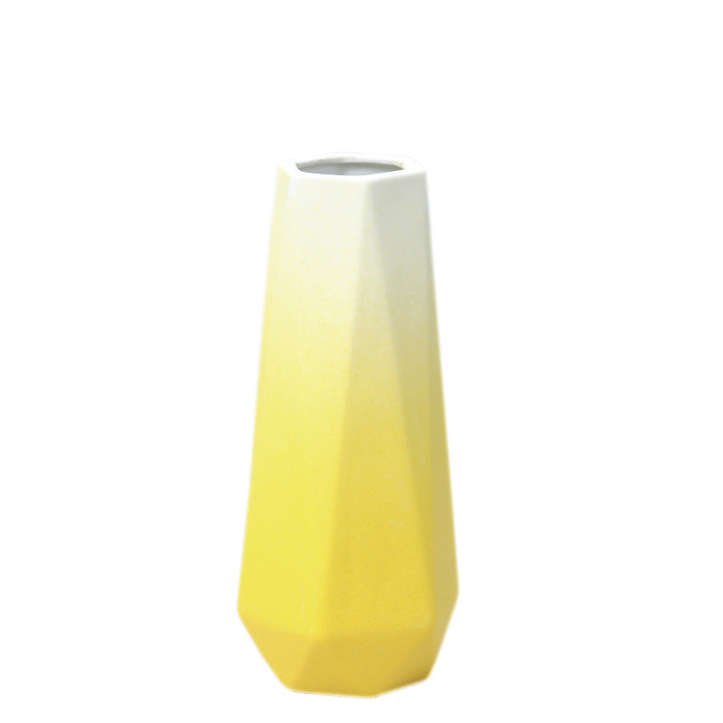 Geometric Modern Ceramic Flower Vase Bowlift
