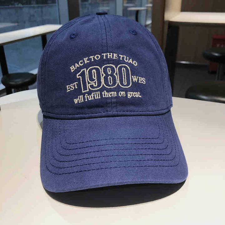 Men's Cotton Graphic Baseball Cap Bowlift