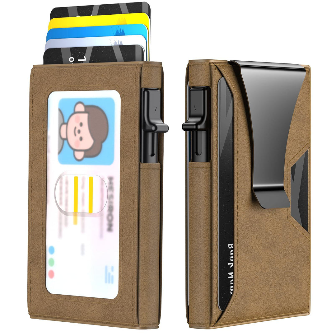 RFID-Blocking Bifold Wallet Bowlift