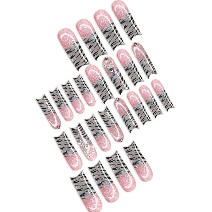Glamorous Long Nail Art Extensions Bowlift