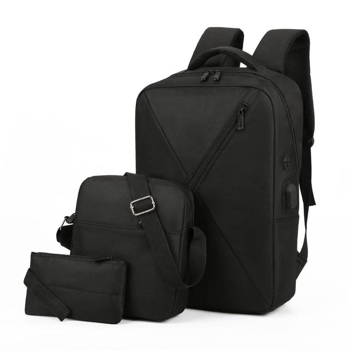 Versatile Three-Piece Travel Backpack Set Bowlift
