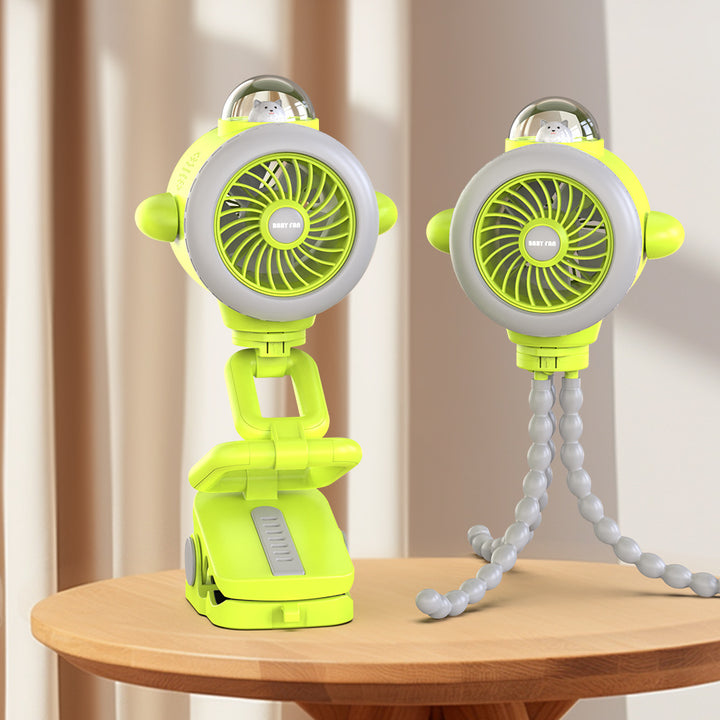 Adjustable Clip-On Mini Fan Bowlift