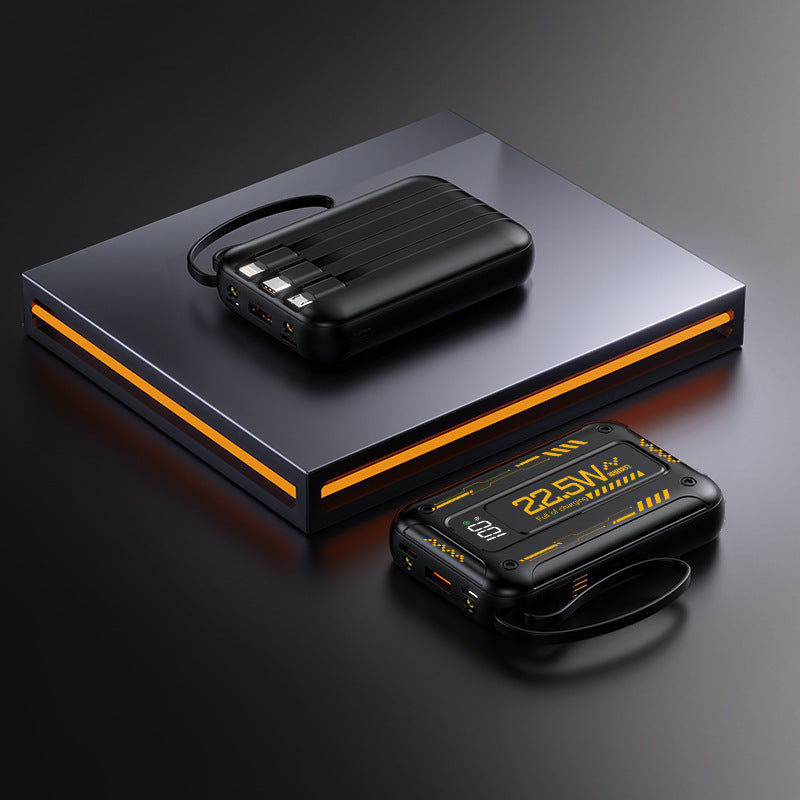 Robust power bank with ultra-modern fast charging function Bowlift