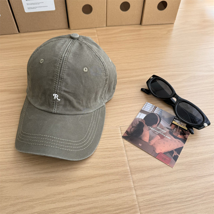 Unisex Adjustable Cotton Cap Bowlift