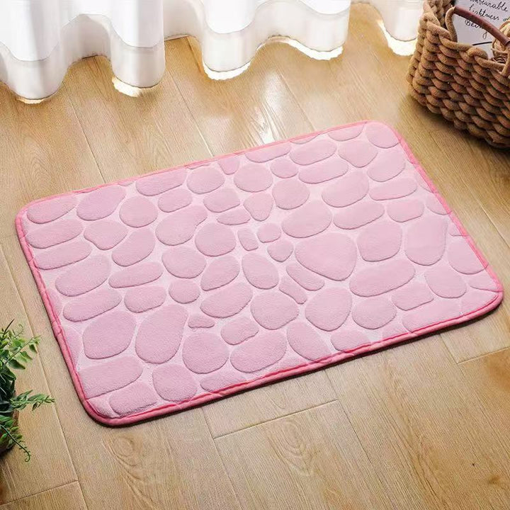 Plush Memory Foam Bath Mat Bowlift