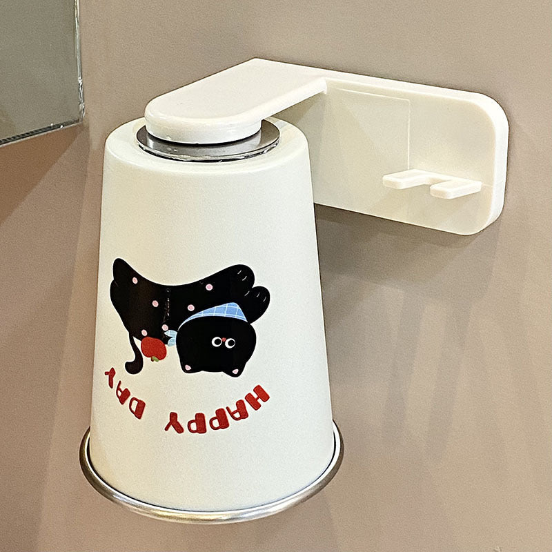 Stainless Steel Drinking Cup with Cheerful Dog Design Bowlift
