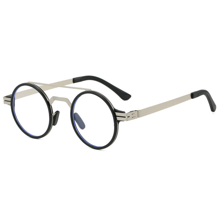 Ladies fashionable round sunglasses with minimalist design Bowlift
