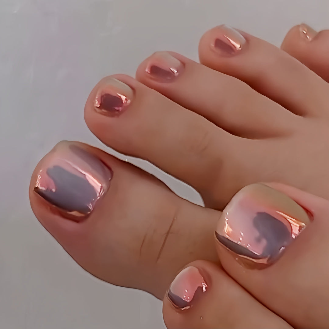 Premium Glossy Nail Art Pedicure Set Bowlift