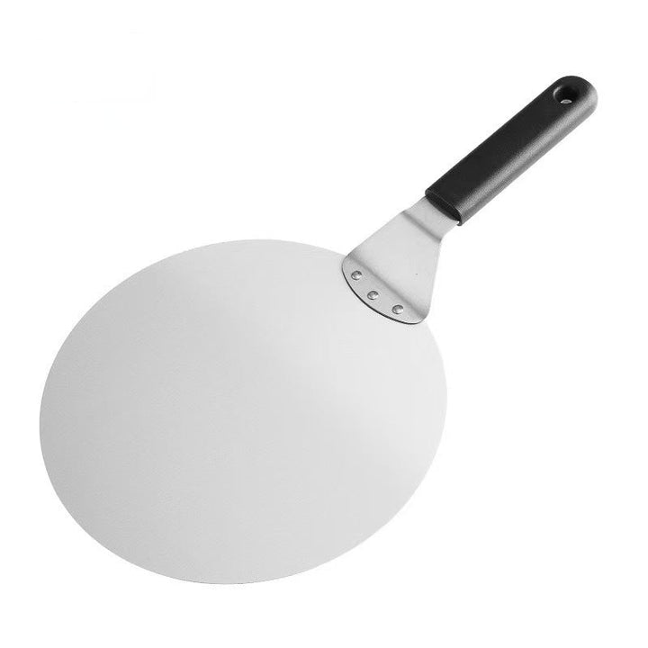 round stainless steel pizza peel with ergonomic heat resistant handle Bowlift