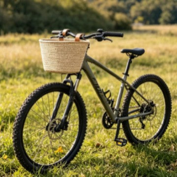 Braided Bicycle Storage Basket Bowlift