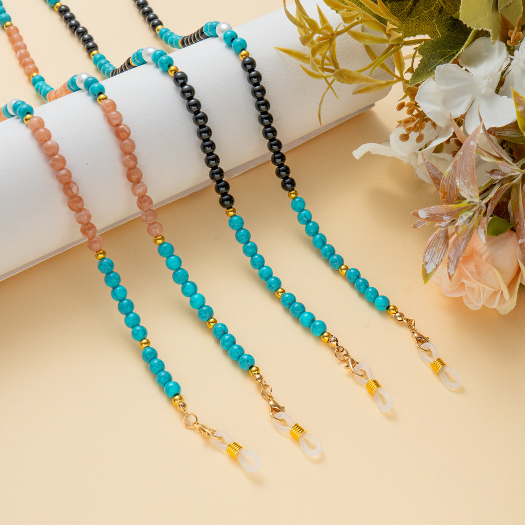 Handcrafted Beaded Eyewear Chain Bowlift