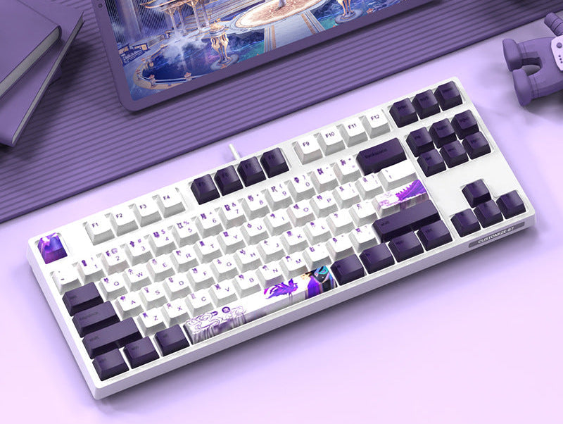 87-Key Custom Mechanical Keyboard Bowlift