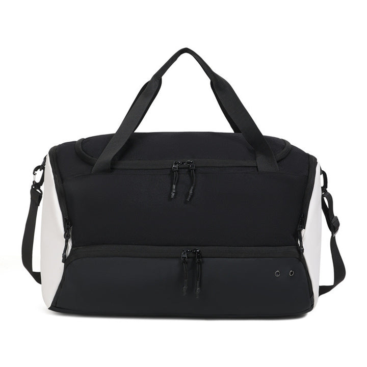 Sport bag with optimal interior and adjustable shoulder strap Bowlift