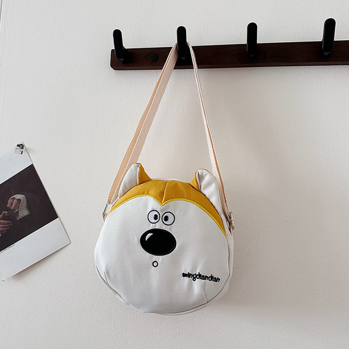 Plush children's backpack in cute penguin design Bowlift