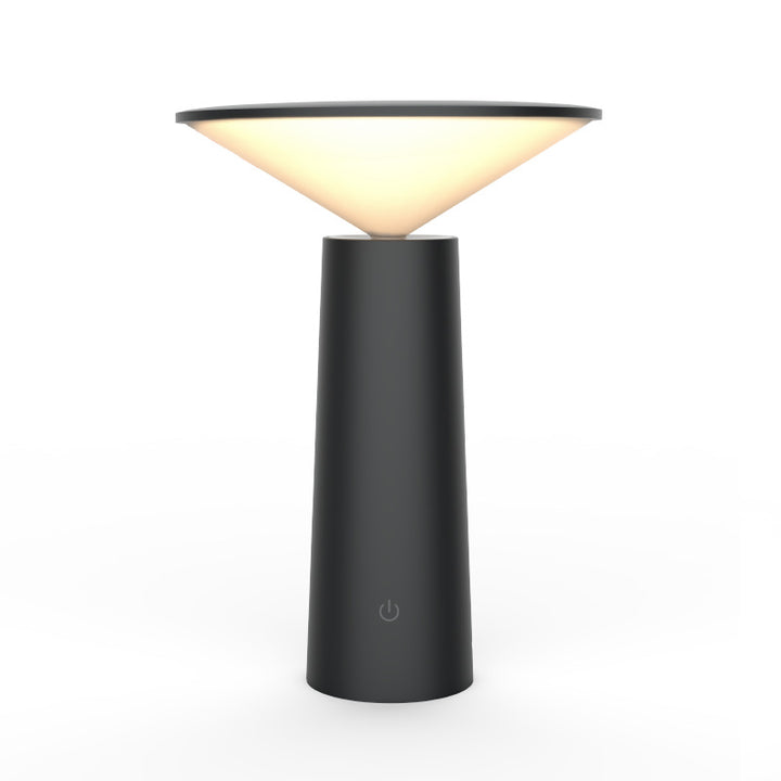 Portable Rechargeable LED Ambient Cone Table Lamp Bowlift