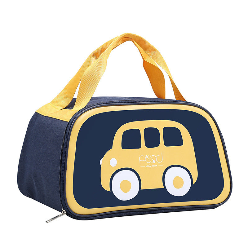 Insulated Lunch Box with Fun Vehicle Design