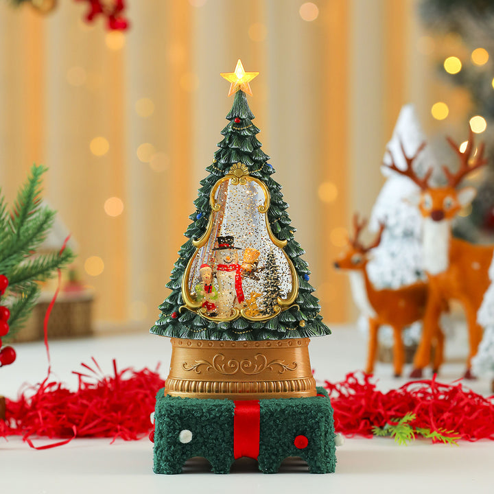 Illuminated Christmas Tree Decoration Bowlift