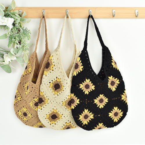 Handmade Crossbody Bag in Floral Design Bowlift