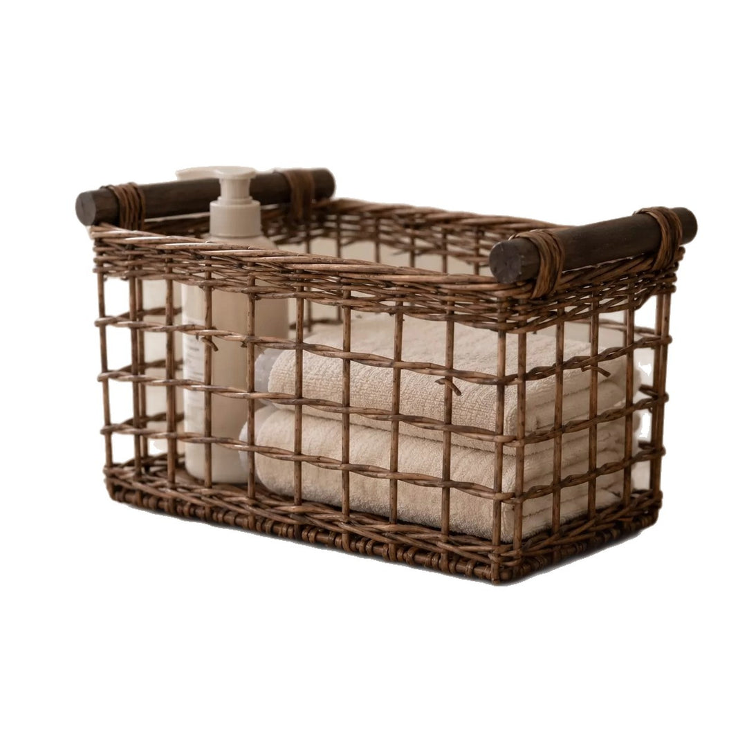 Home Storage Woven Basket Bowlift