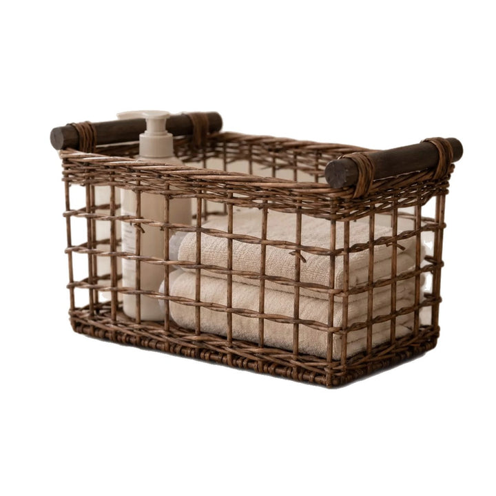 Home Storage Woven Basket Bowlift
