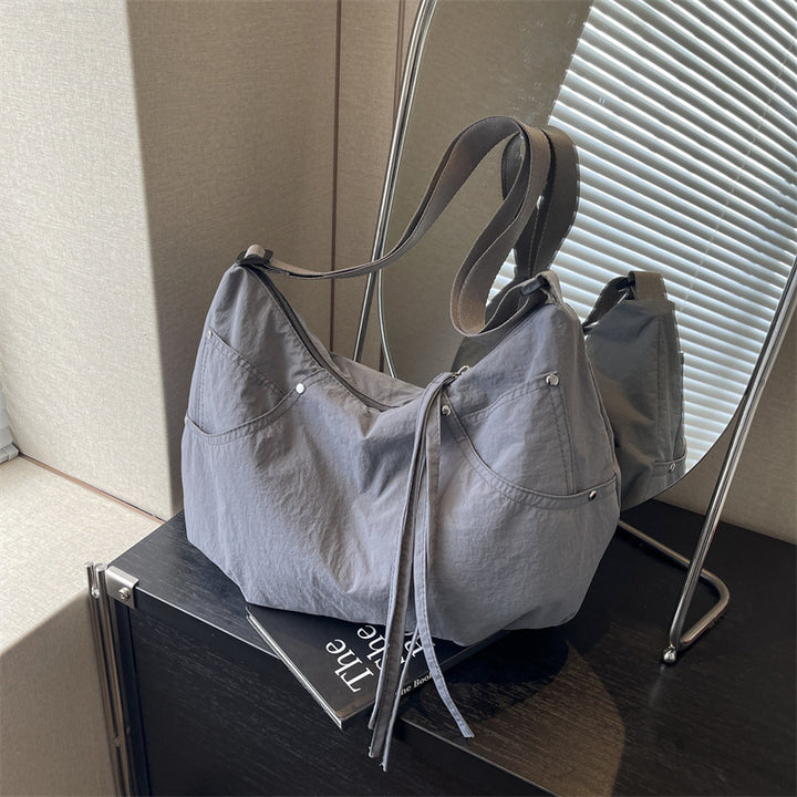 Casual Soft Fabric Hobo Bag Bowlift 1786328585