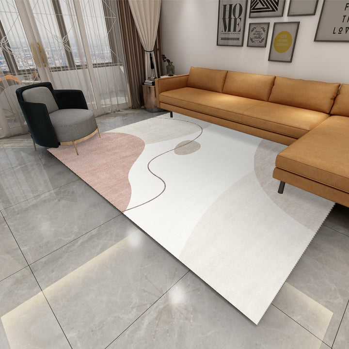 Abstract Geometric Area Rug Bowlift