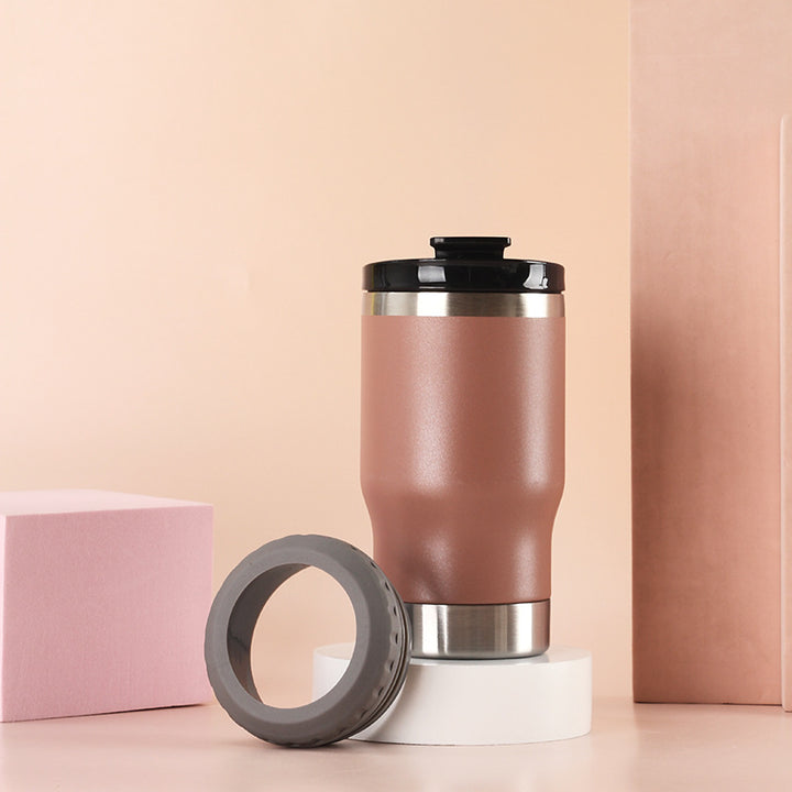 Women Insulated Coffee Mug with non-slip silicone base Bowlift