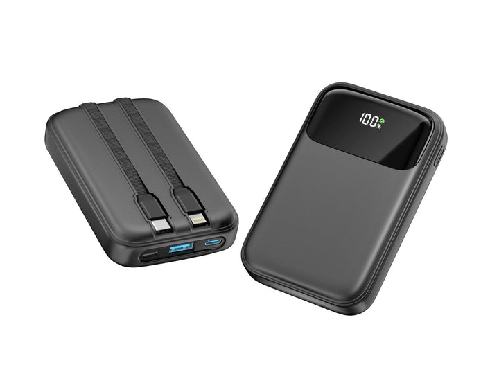 Compact power bank with intelligent LED display Bowlift