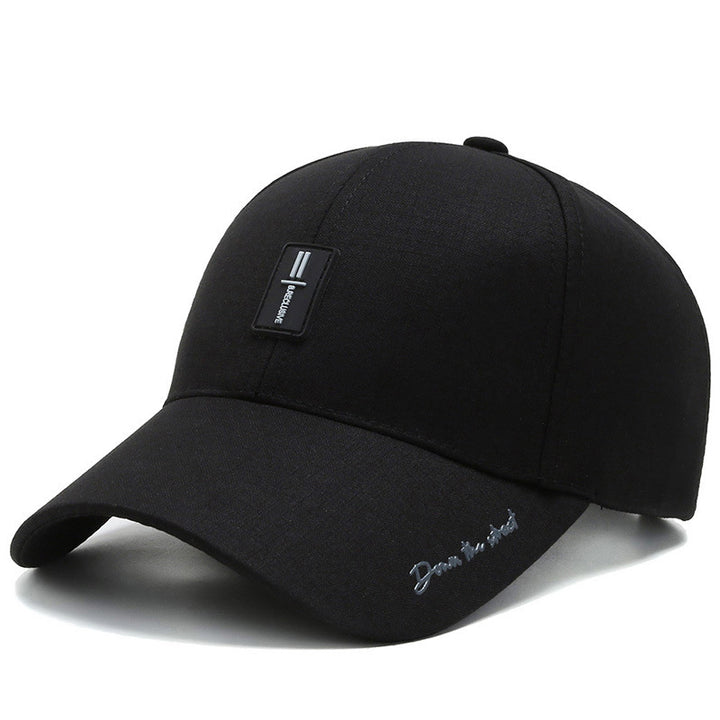 Men's Structured Denim Baseball Cap Bowlift