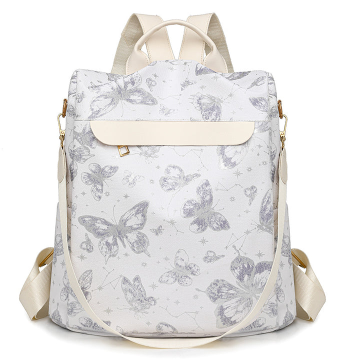 Backpack with Elegant Butterfly Design and Practical Compartments Bowlift