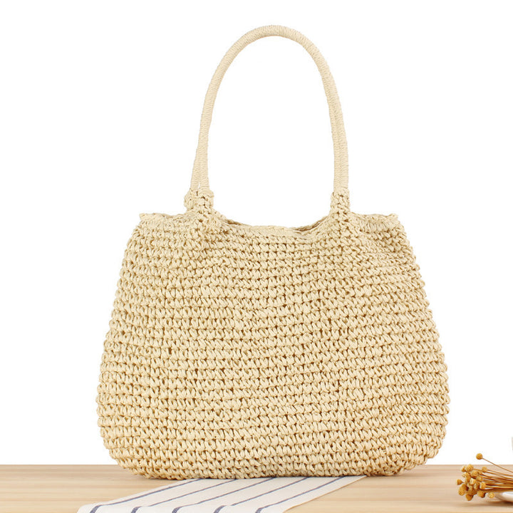 Braided shoulder bag with comfortable carrying handle Bowlift