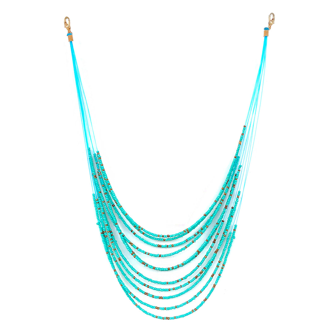 Multilayered Beaded Necklace Bowlift