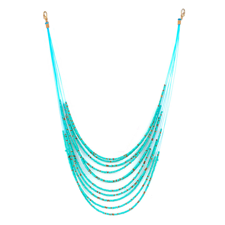 Multilayered Beaded Necklace Bowlift
