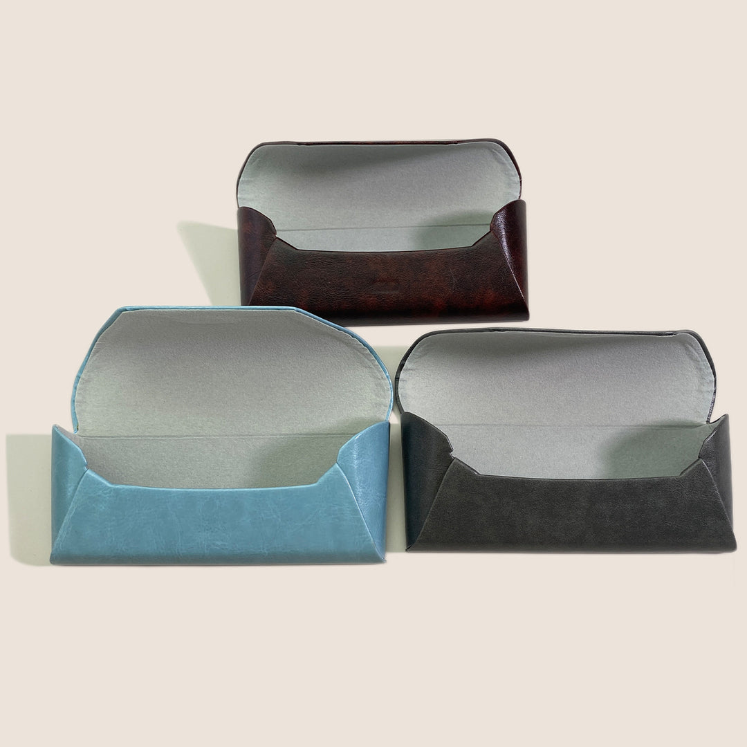 Premium Leather Eyewear Case Bowlift