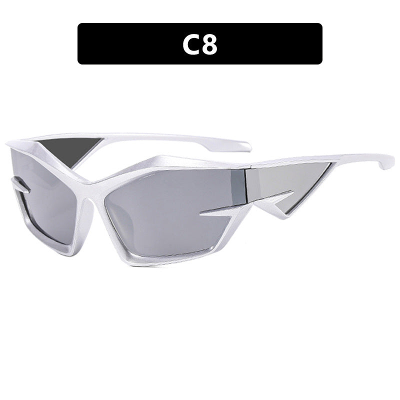 Women futuristic sports sunglasses Bowlift