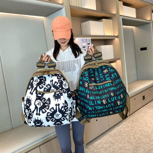 Stylish Canvas Backpack Bowlift