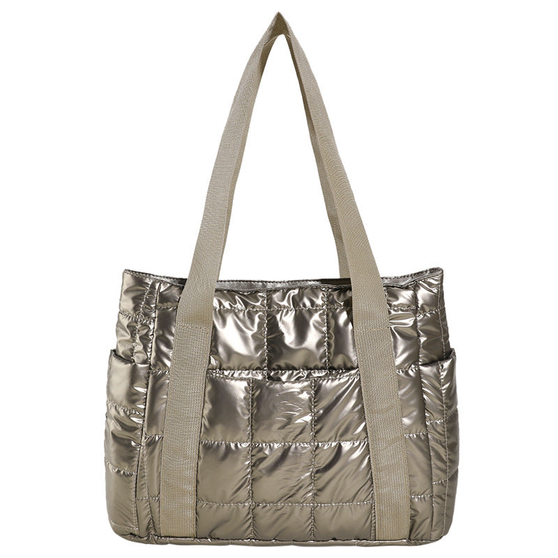 Stylish Puffer Tote Bag Bowlift