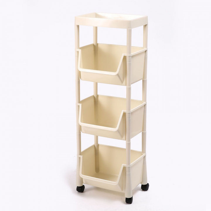 Multi-Tier Storage Rolling Cart Bowlift